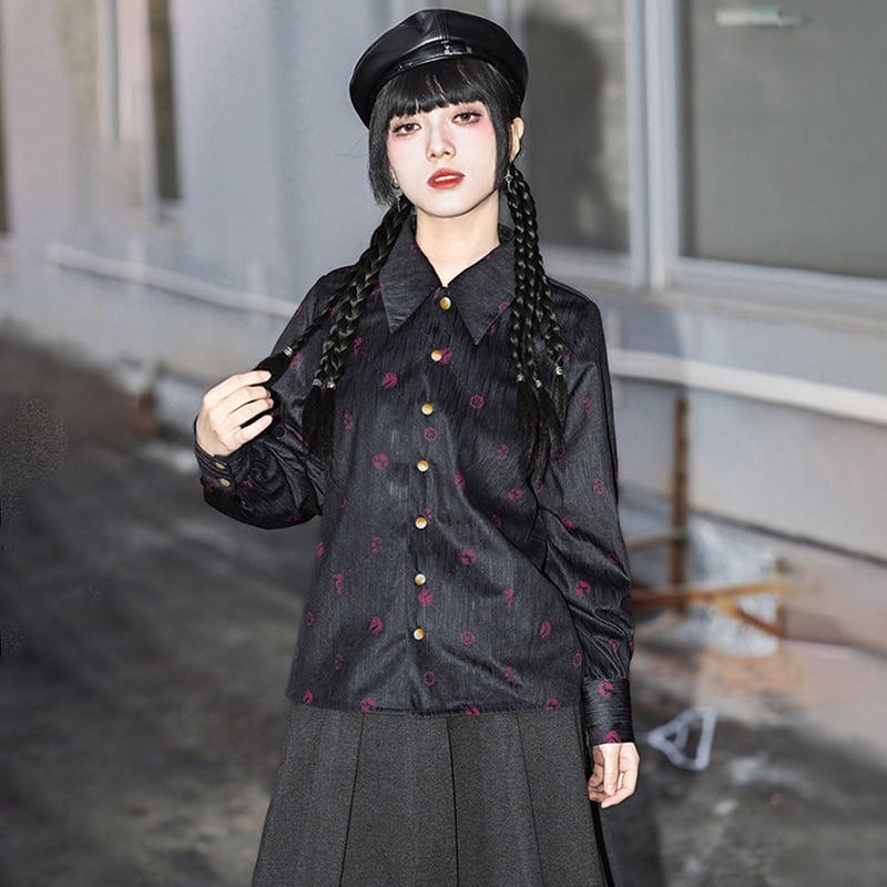 ♬レトロな馬プリントで、レイヤードの可能性を広げて！【古怪舍---無