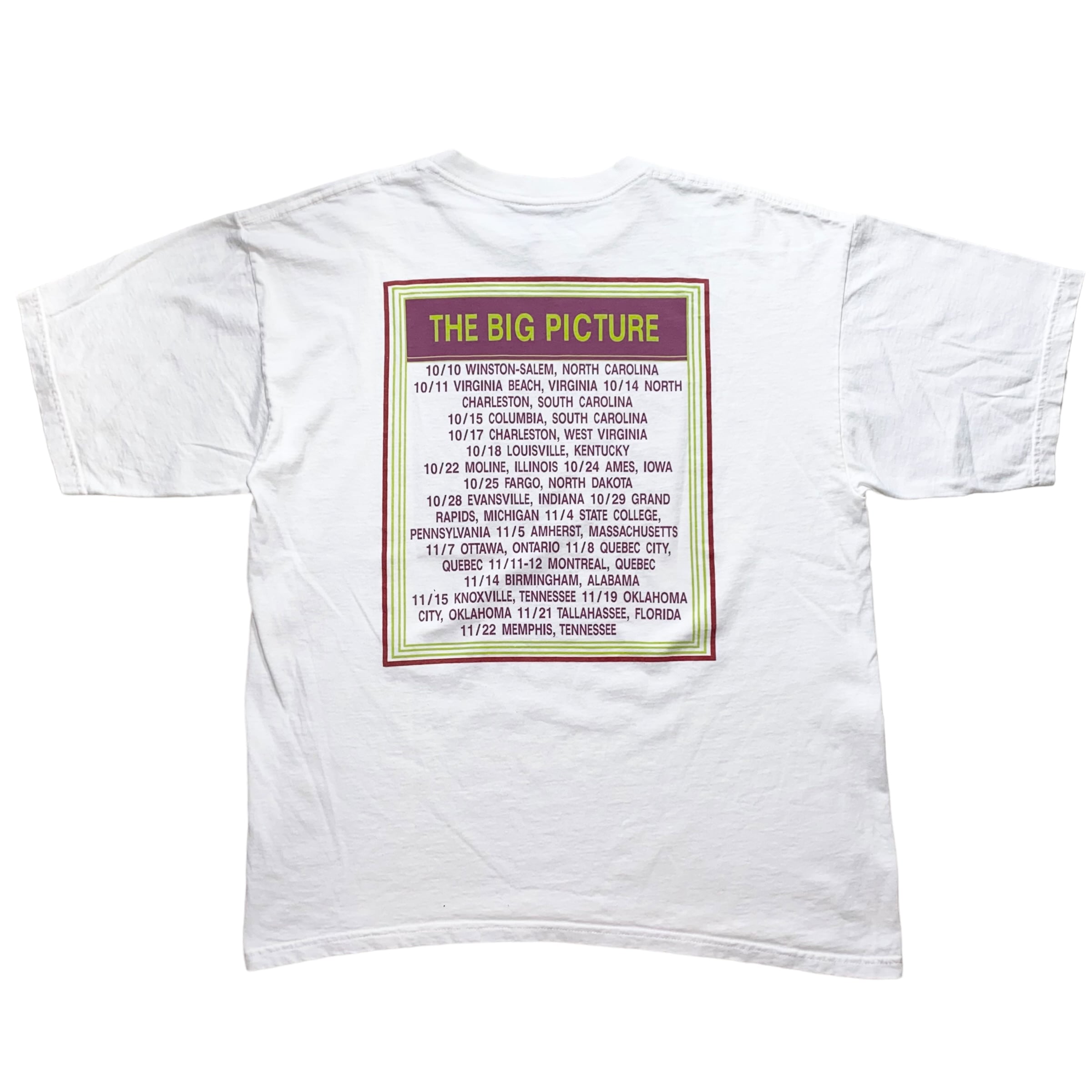 vintage 1997's ELTON JOHN music tee “THE BIG PICTURE” | NOIR ONLINE