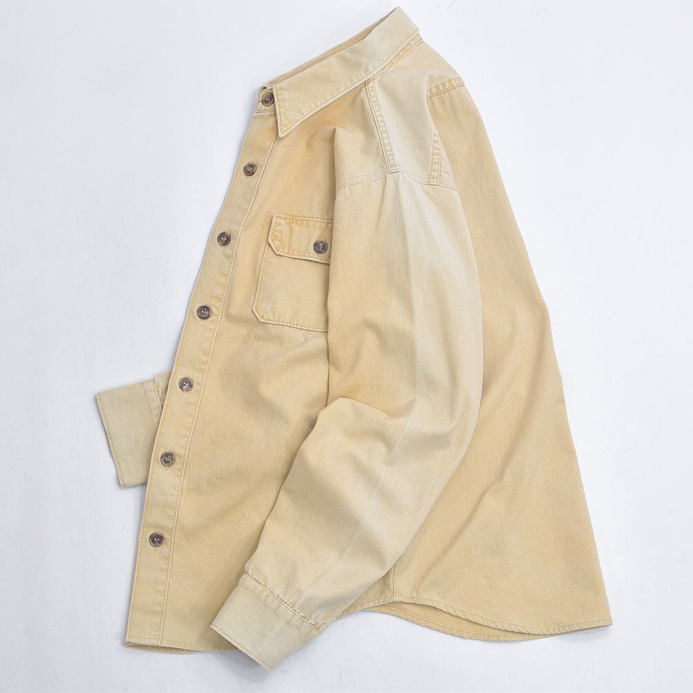 リサイズ! 70s patagonia パタゴニア 初期タグ ダック ワークシャツ
