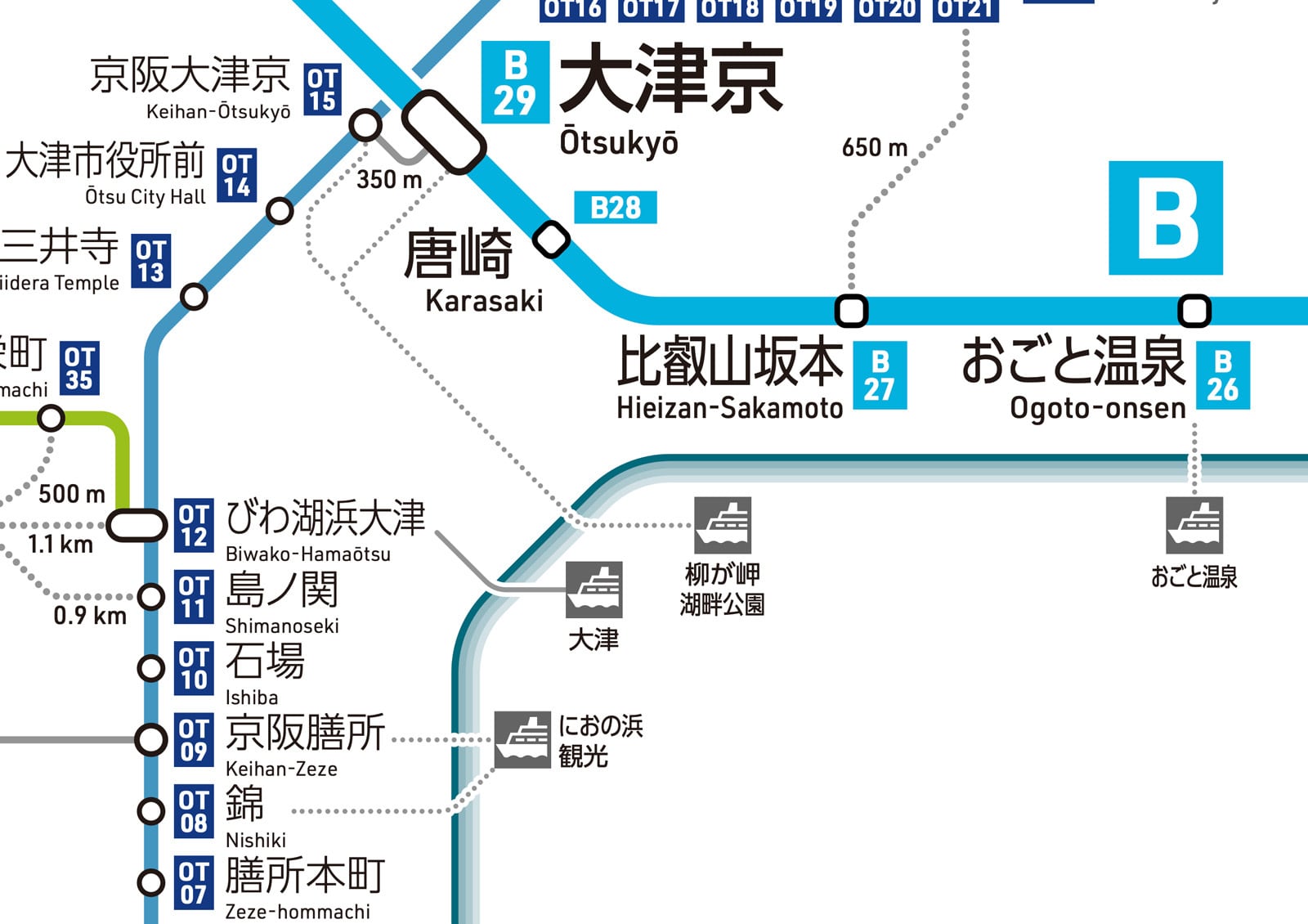 ヨンナナ路線図-25-滋賀県の鉄道 (Shiga / デジタル / PRO) | 小江戸