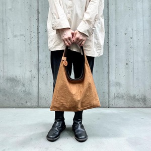 即納商品　オオカミ少年ミニ：柿渋（天日干しチノクロス　ワンショルダーバッグ）