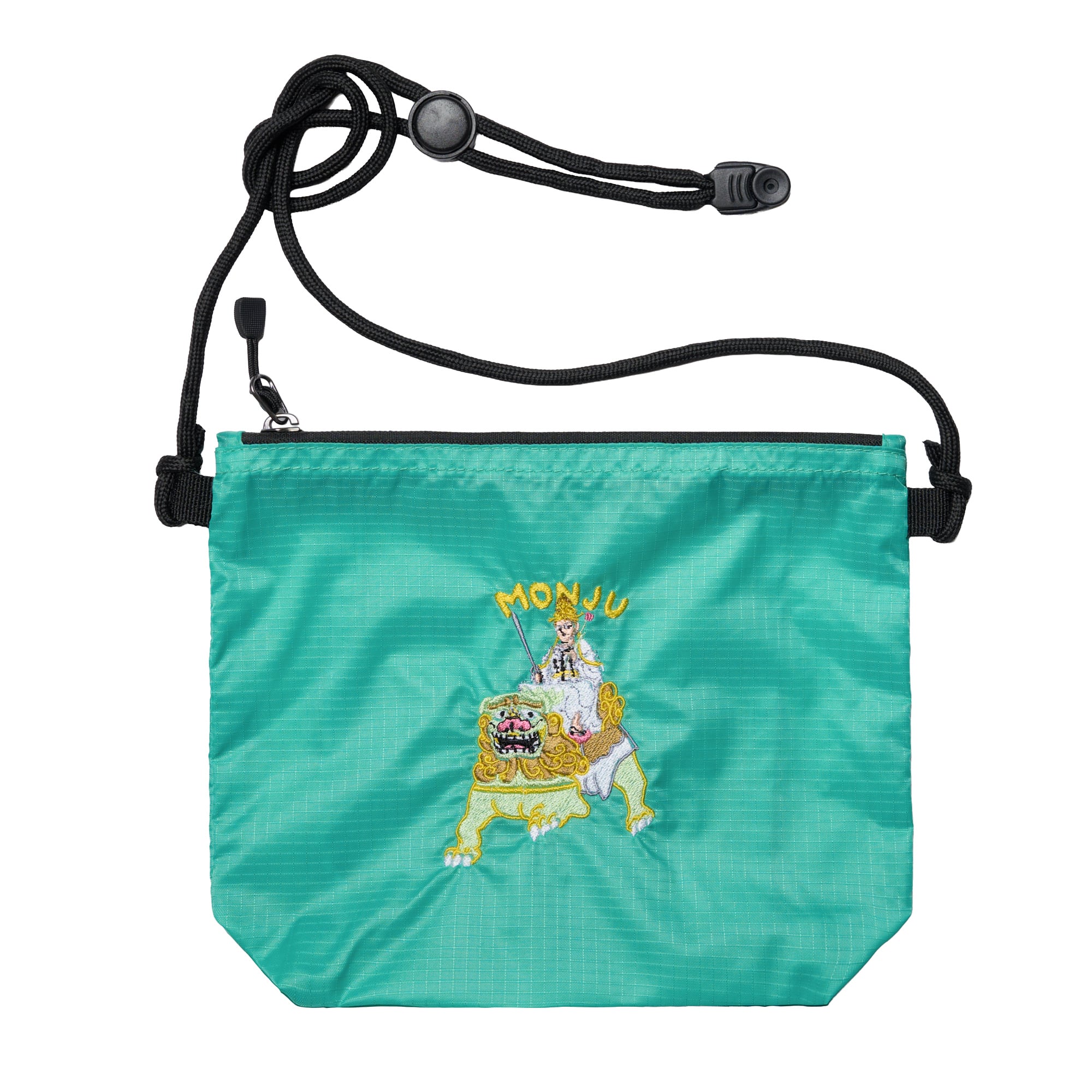 仏像といっしょに(5周年記念) 仏像 巾着袋 A4サイズ / 赤 | BOSATSU