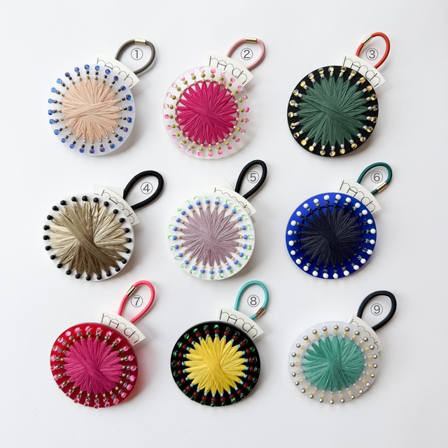 Φ60 ヘアゴム①-⑨