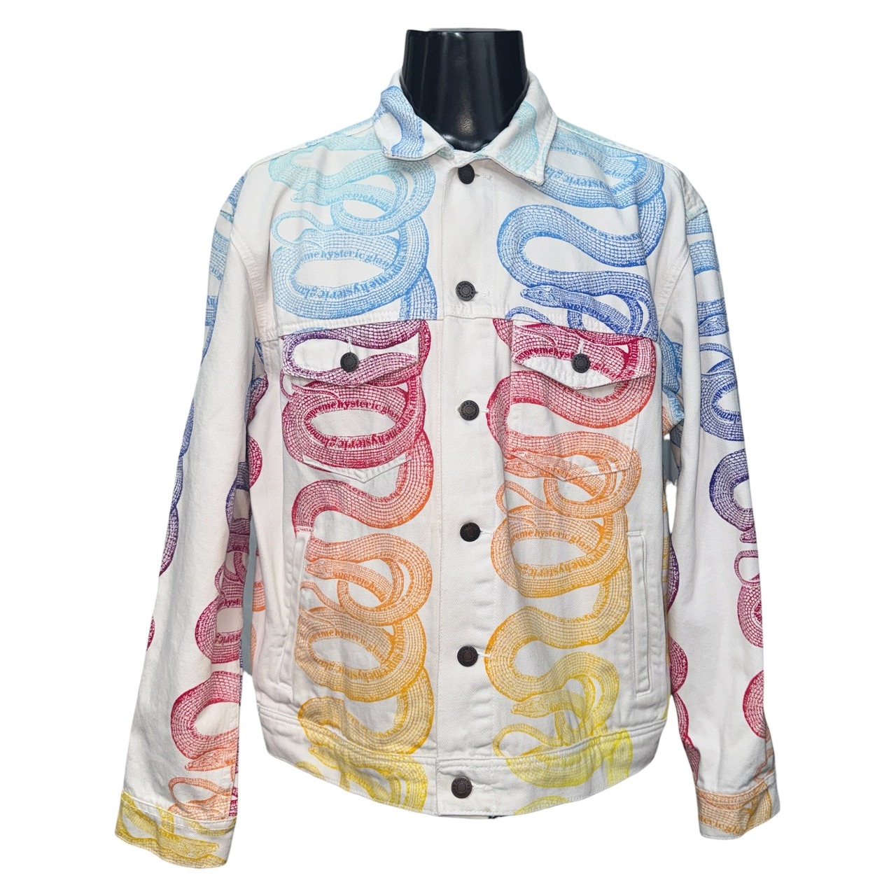 【SUPREME × HYSTERIC GLAMOUR】シュプリーム ヒステリックグラマー 21SS Snake Denim Trucker Jacket