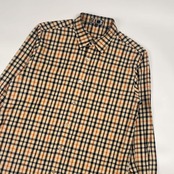 DAKS ダックス チェック 長袖シャツ M/マルチ メンズ ゴルフ
