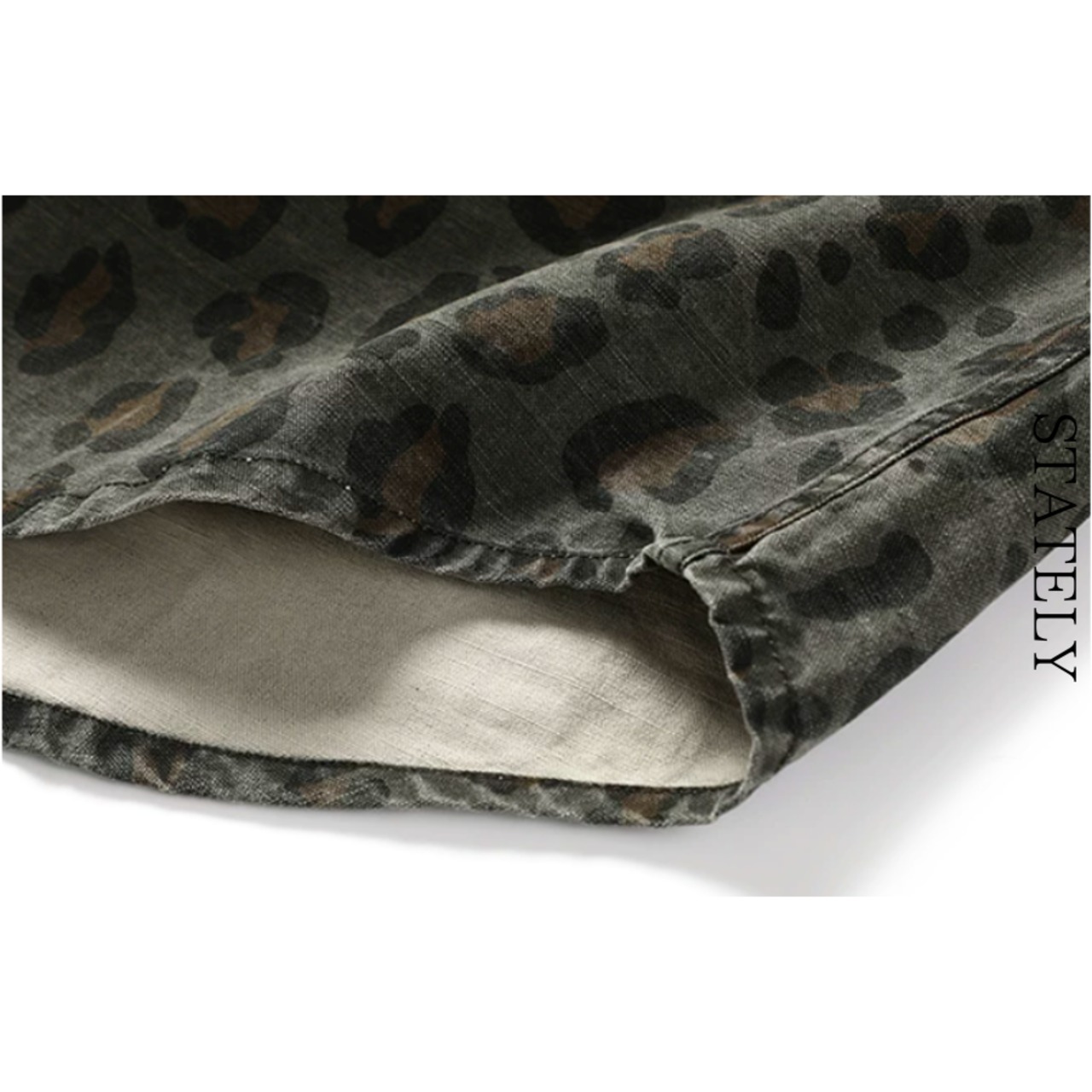 Vintage Leopard シャツジャケット_T145・画像5