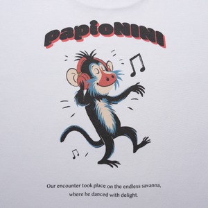 PapioNINI Graphic Tee - White