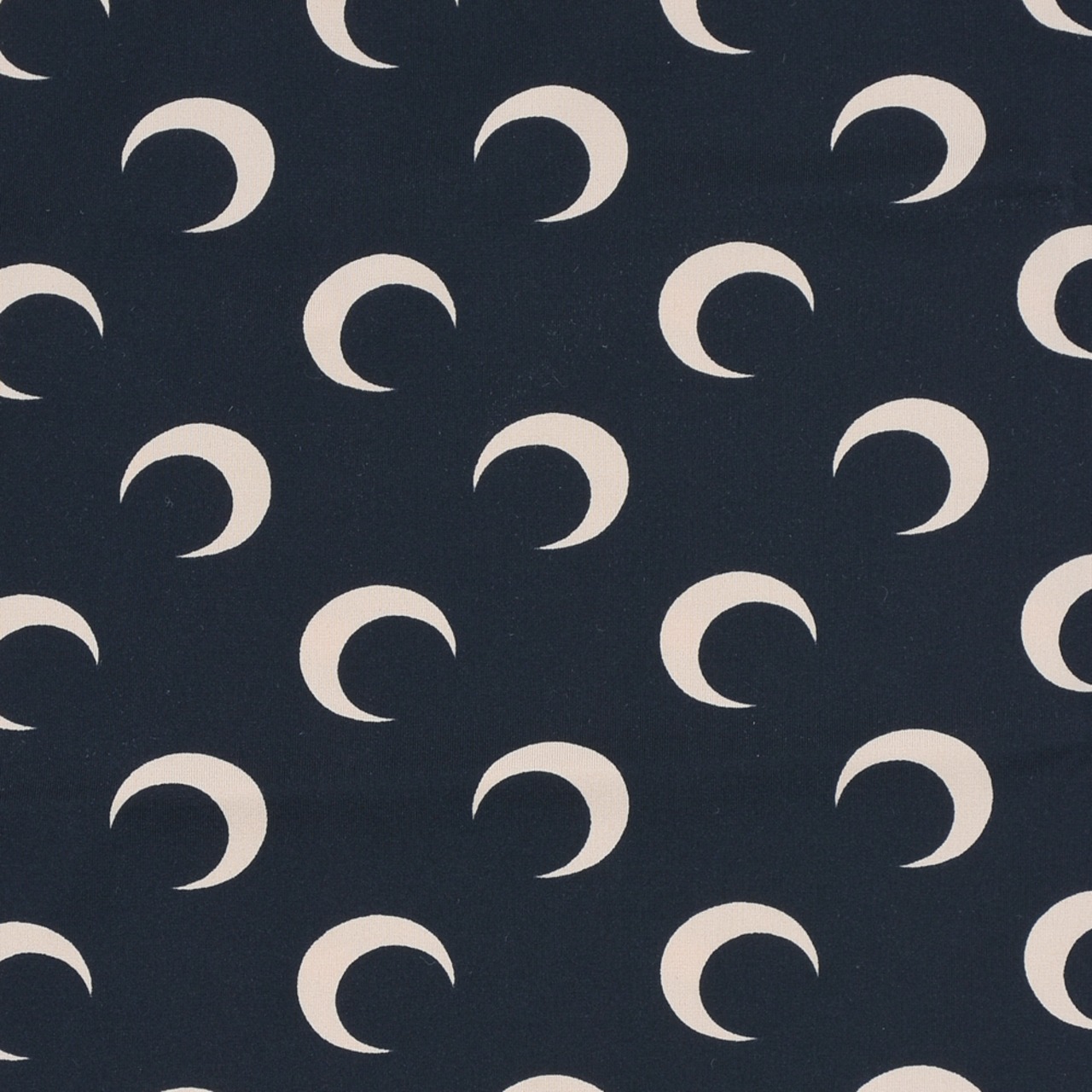 【MARINE SERRE】MOON PRINTED JERSEY SS CREWNECK TOP - 9