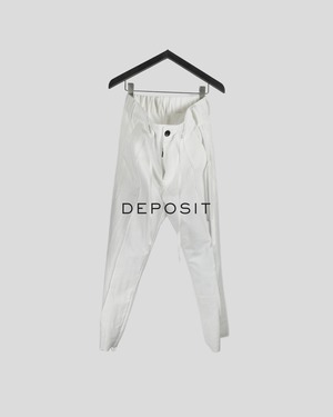 【内金でのご予約】26SS PRE / WHITE SLACKS