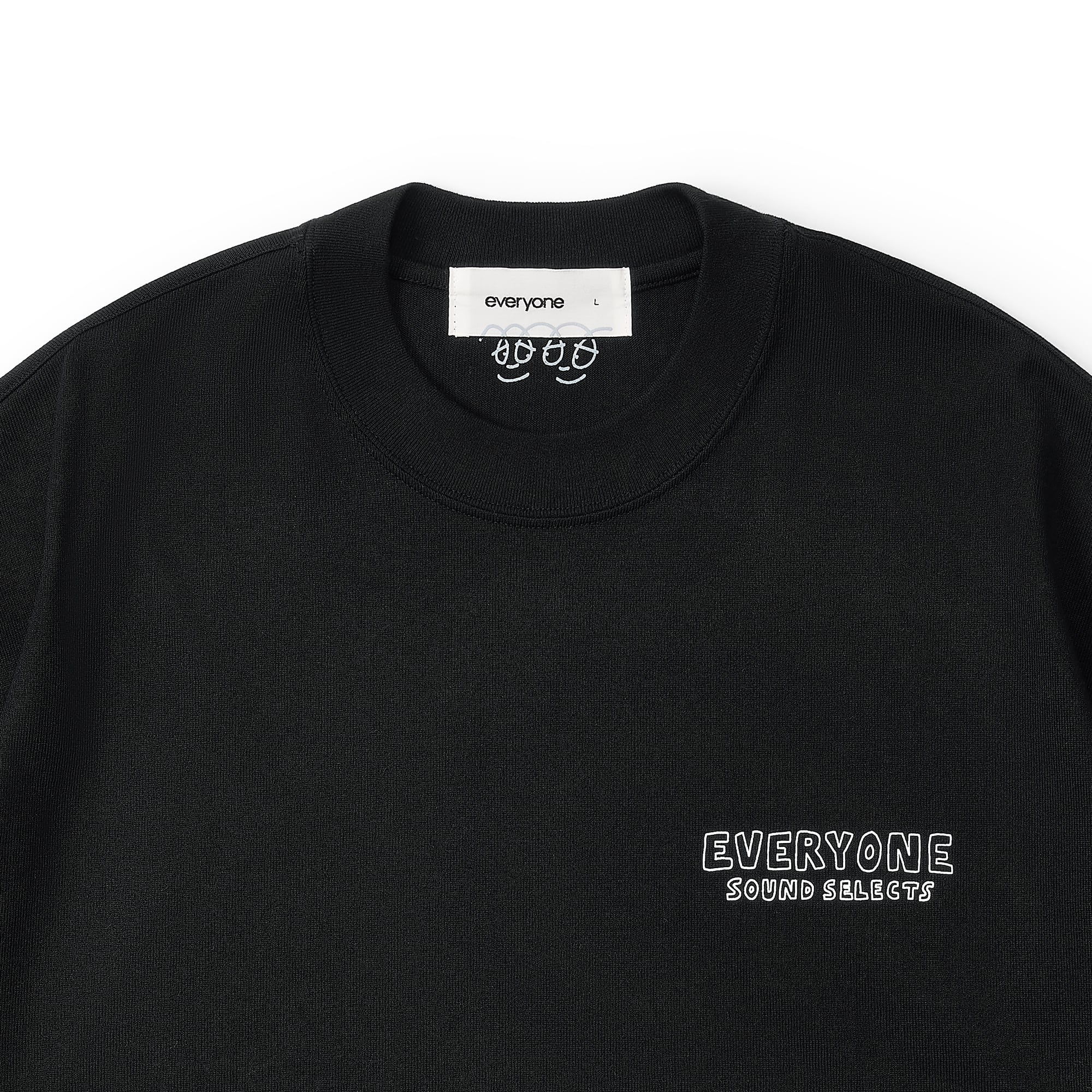 everyone j.30000 ESS tee shirt (BLACK) | everyone