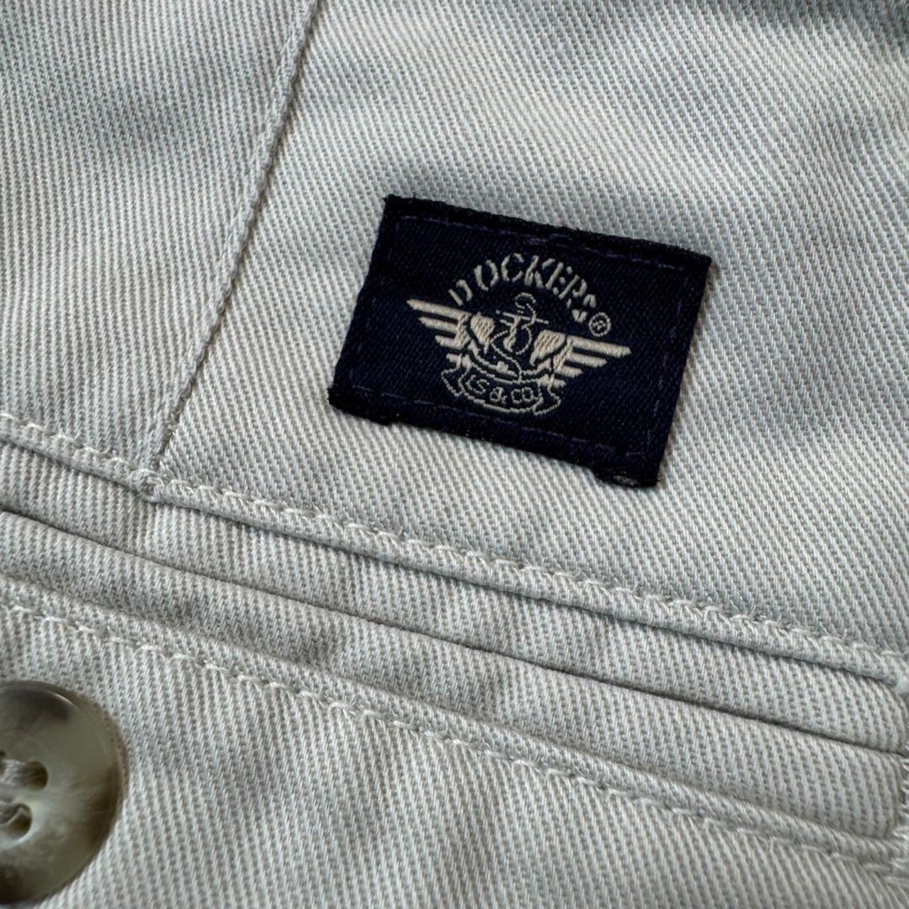 DOCKERS 00s USA製 CHINO PANT W30L30 ドッカーズ ツータック 古着 - 11