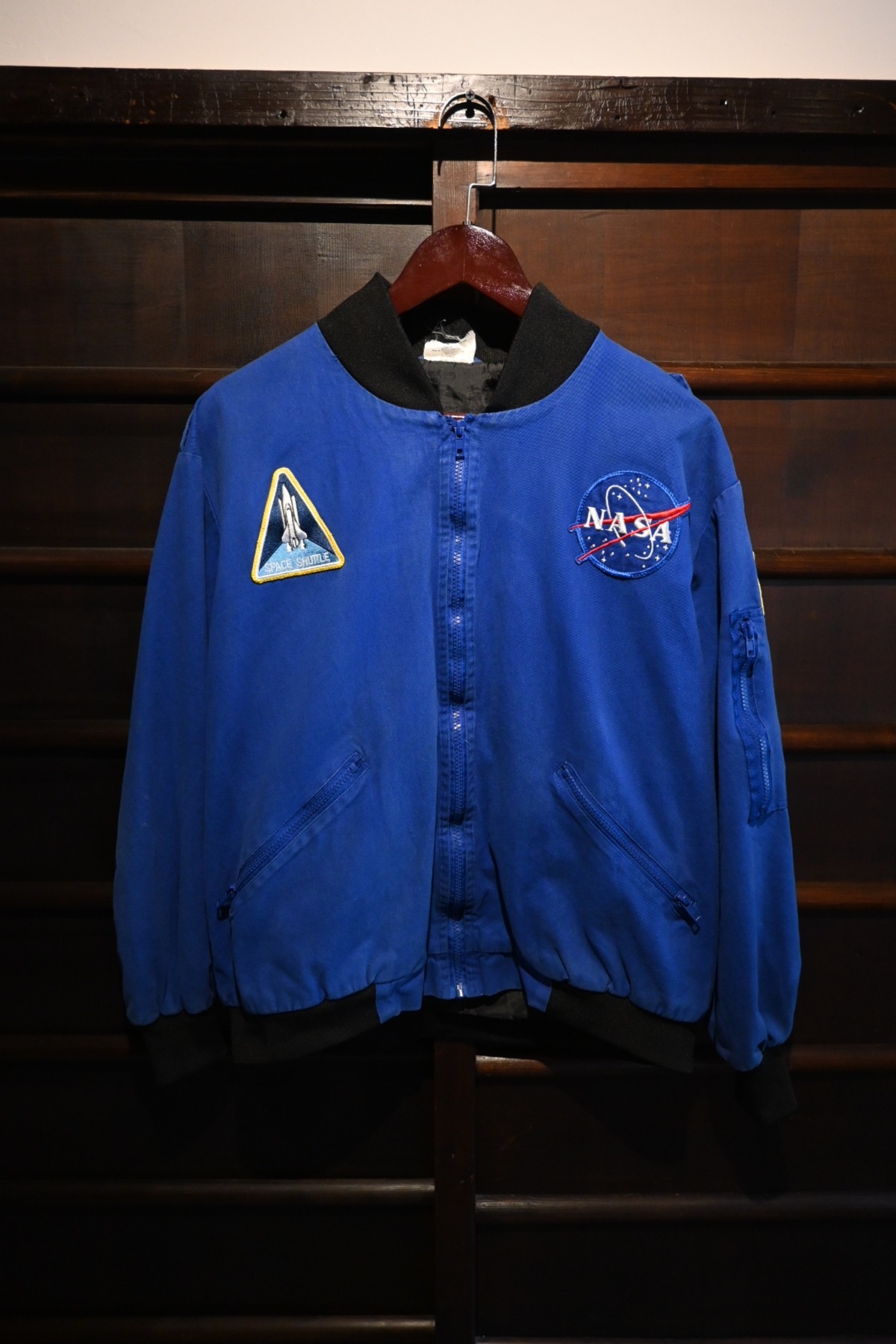vintage NASA space Shuttle AEROMAX astronaut Style Flight jacket 