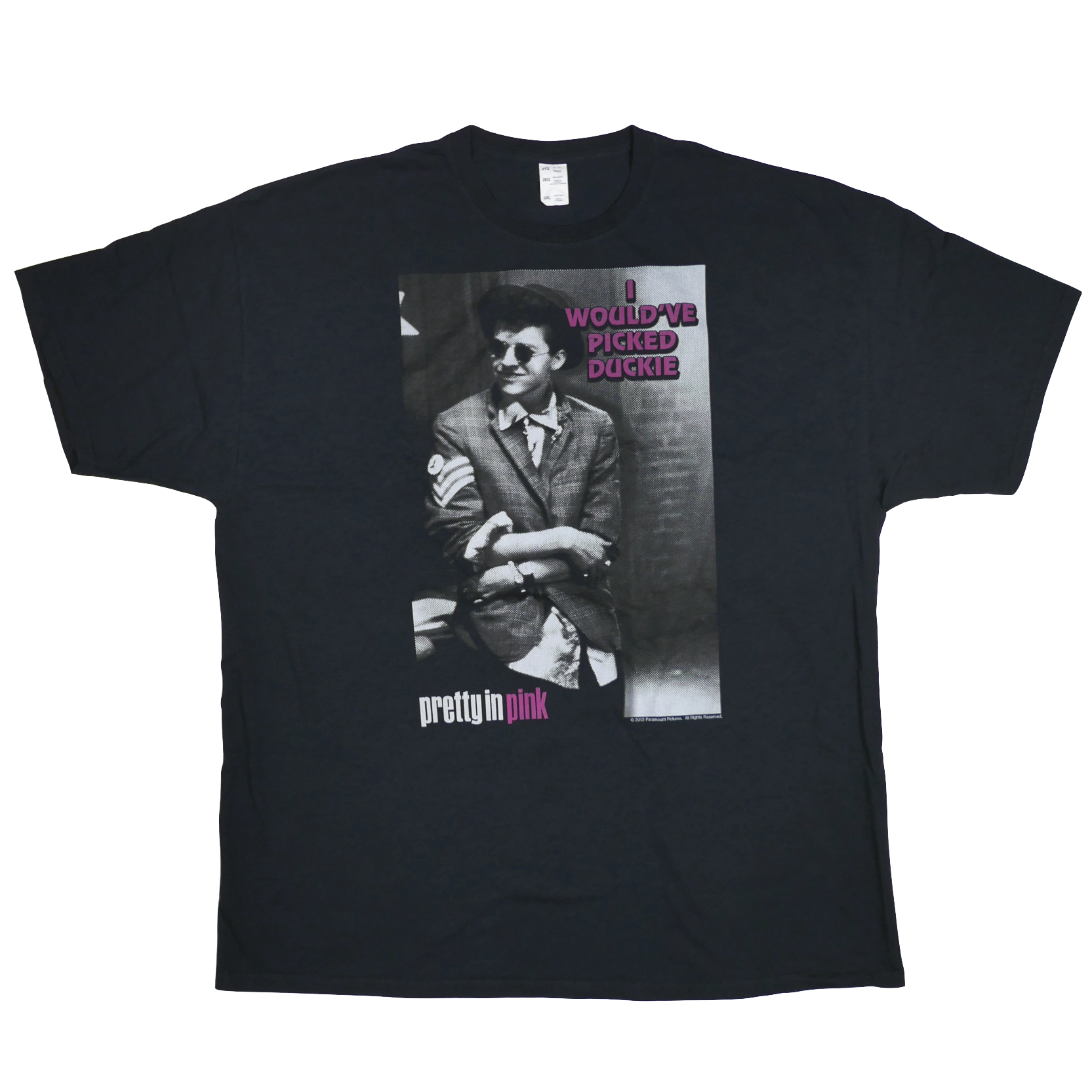 USED【2XL】Movie Pretty in Pink 恋人たちの街角 Tee / ©2012