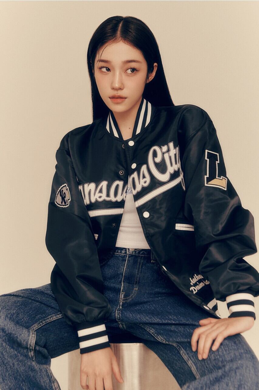 少量再入庫！！☆ノユンソ 着用！！【Lee】Kansas City Varsity Jacket