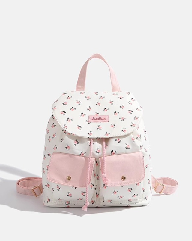 ピンクフローラルバックパック　25W08331