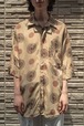 イタリア NEW SPRING レーヨン S/Sシャツ 213B