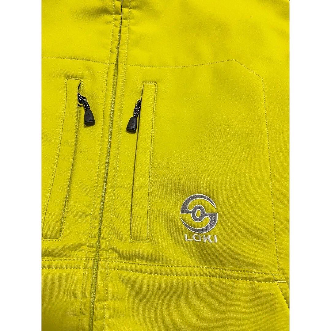 00s loki soft shell yellow gimmick jacket | protocol