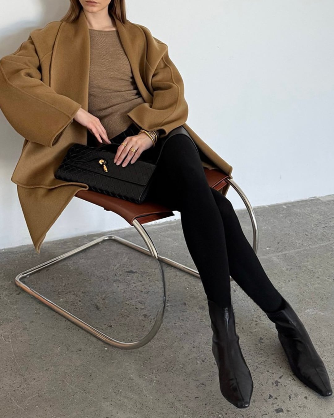 シェイプアップ裏起毛タイツ A25115