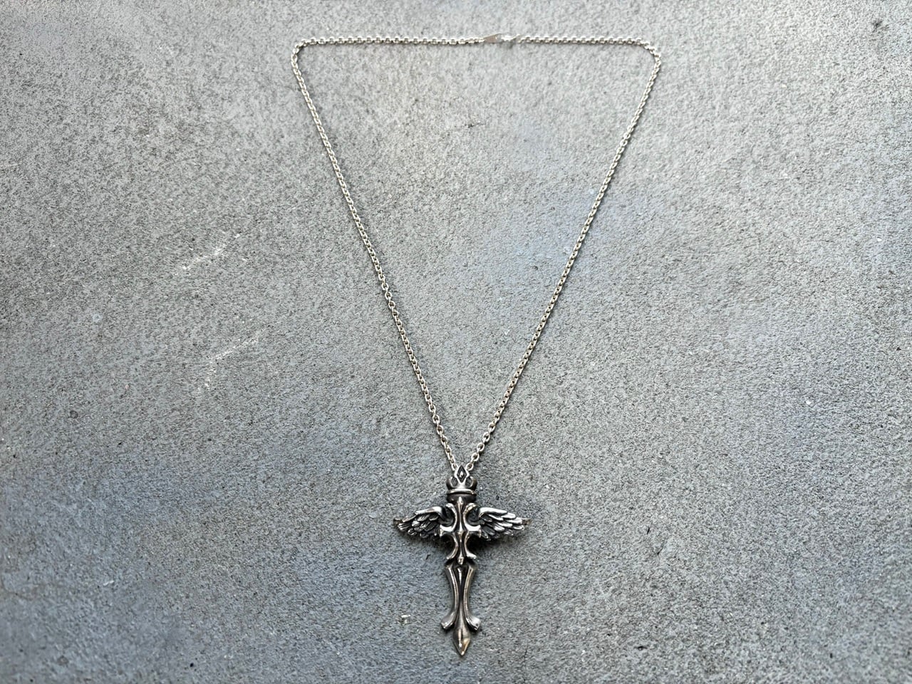 WOLFMAN B.R.S Celtic Angel pendant silver 925