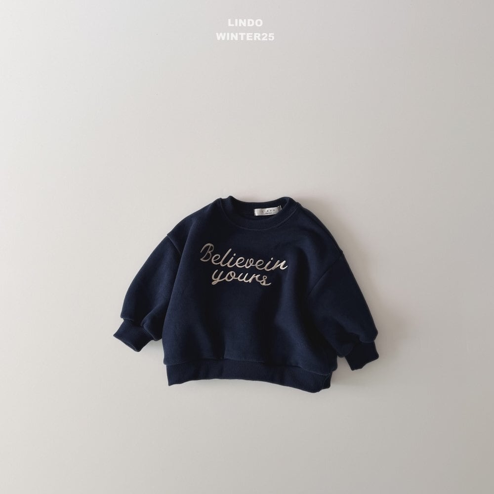 【予約商品】 believe sweatshirt