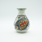 魚紋のミニ花瓶【金城陶器秀陶房】　