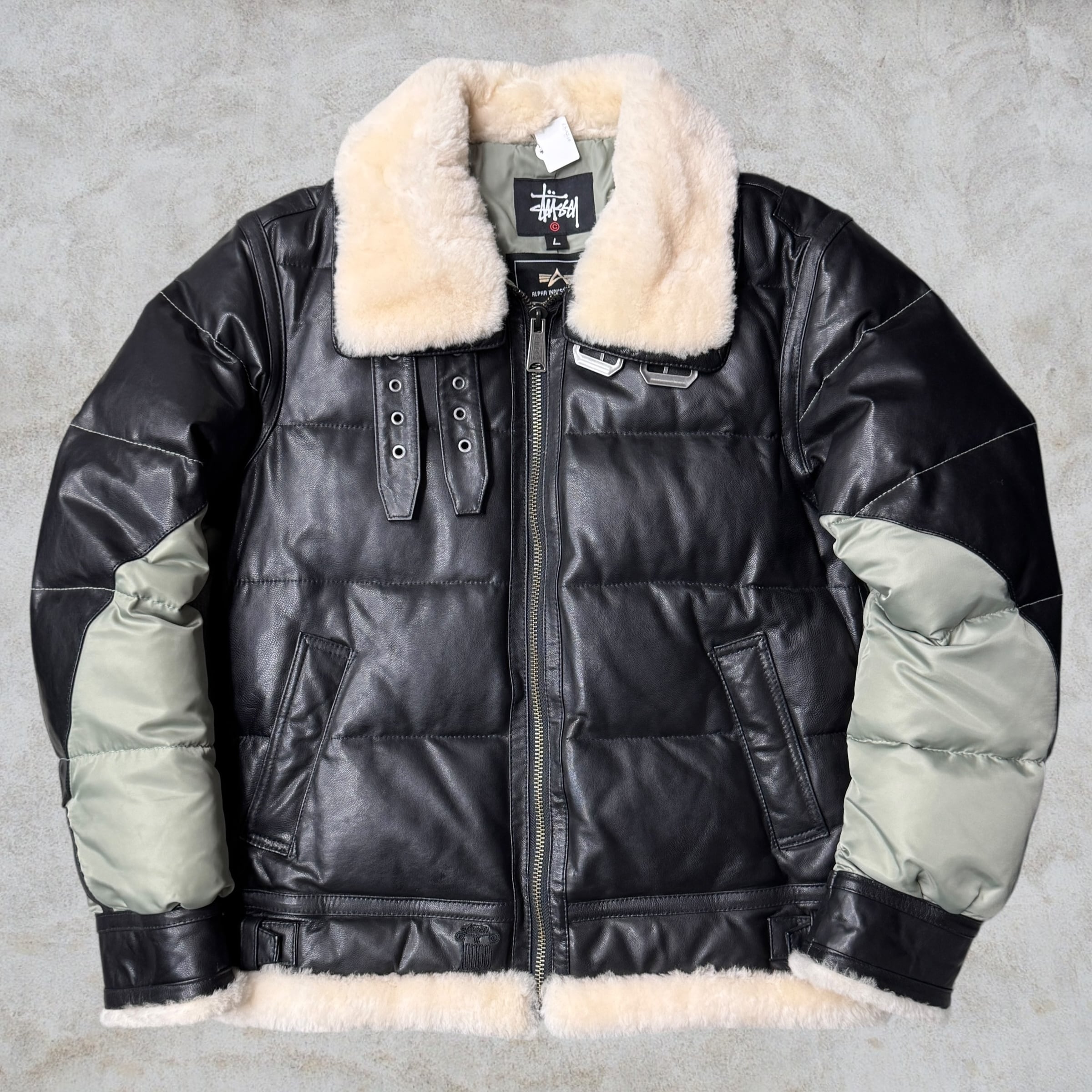 Special!!】80's~90's old stussy Cotton Jacket “黒タグ” 【高円寺