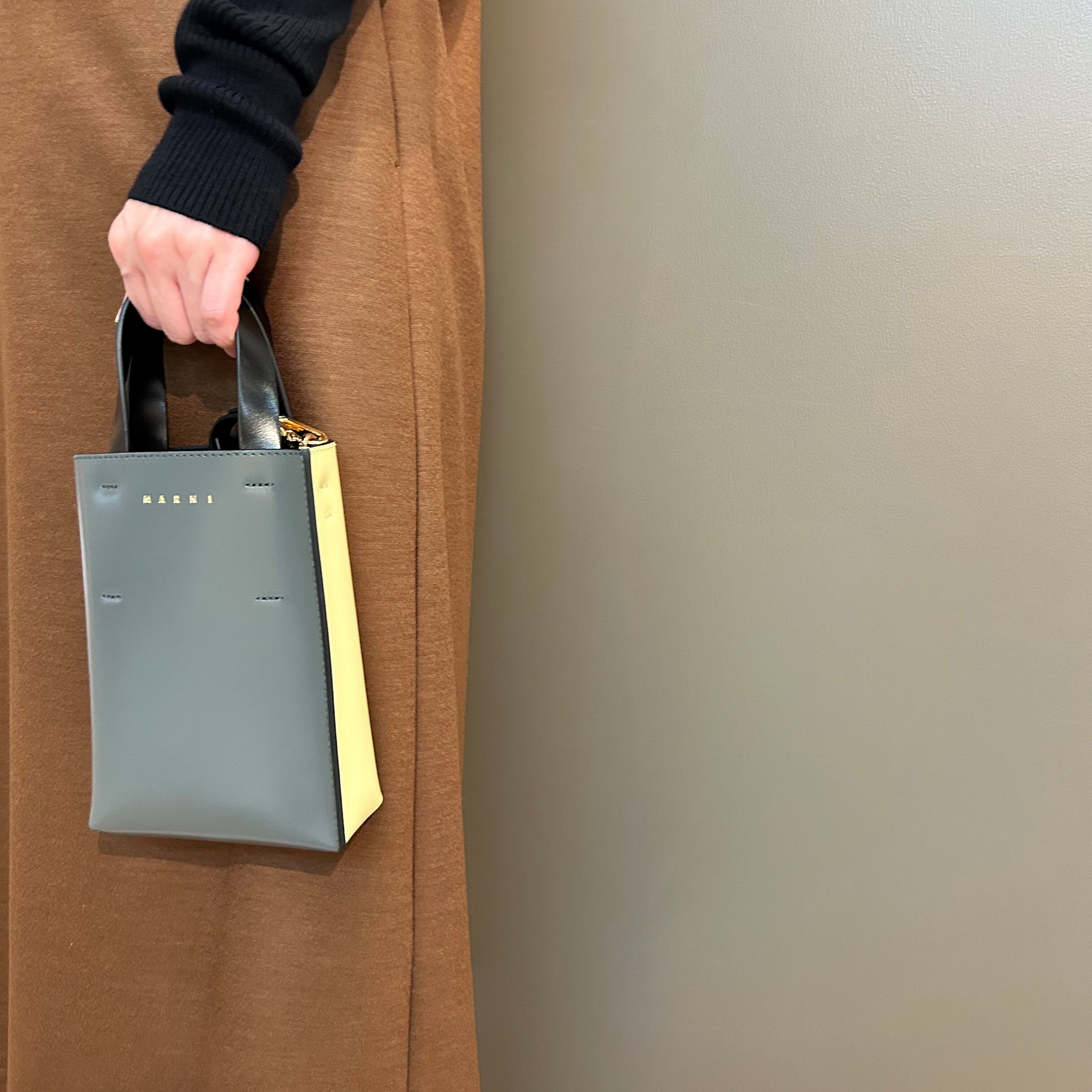 SOLD OUT：MARNI【マルニ】ダークグレー、ライトイエロー、ブラック