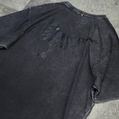 THE BEATLES black bird fade print tee