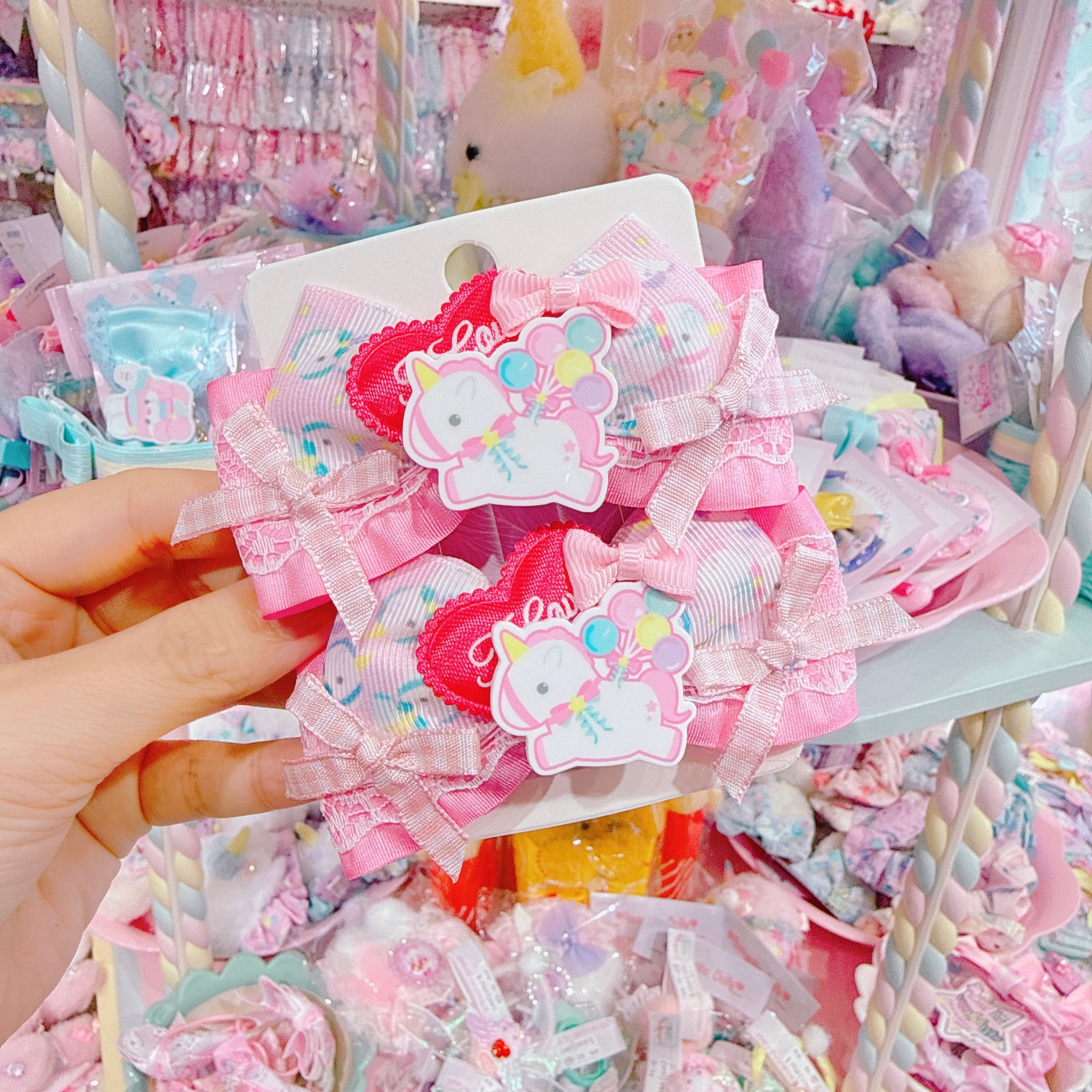 【R38】57-24ツインヘアクリップ