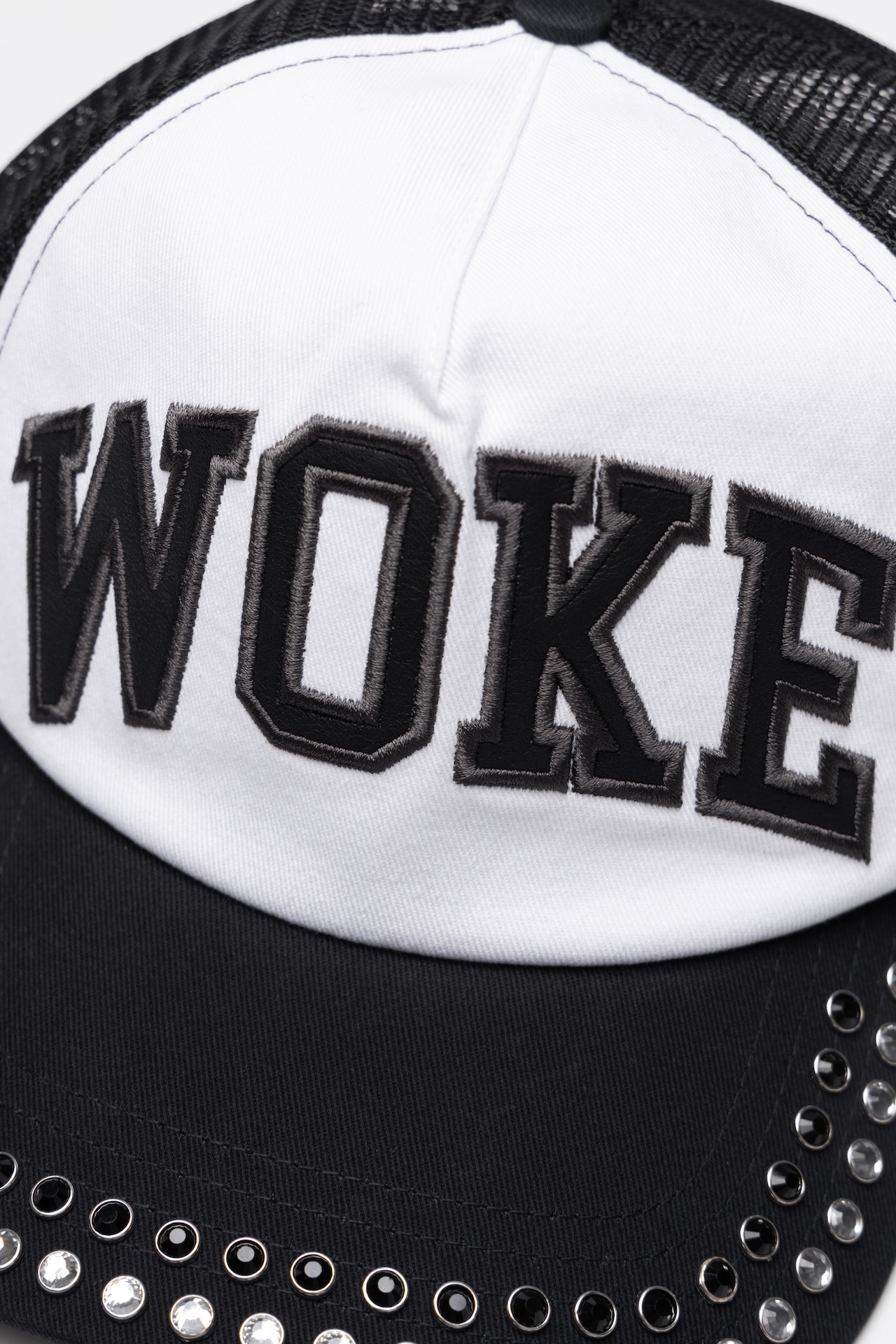 WOKE EDGE  / Stone College Mesh Cap