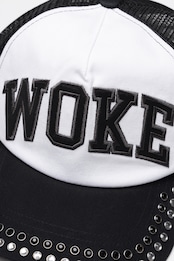 WOKE EDGE  / Stone College Mesh Cap