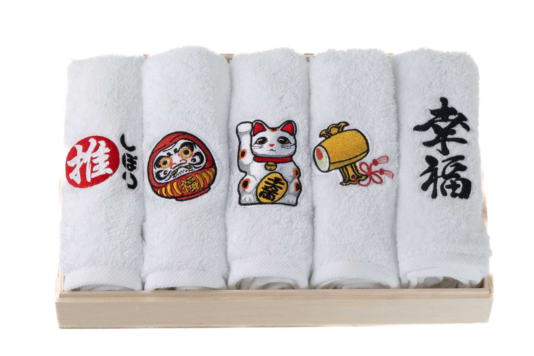 おしぼりセット | Oshibori Samurai's Shop Produce by 刺繍おしぼり.com