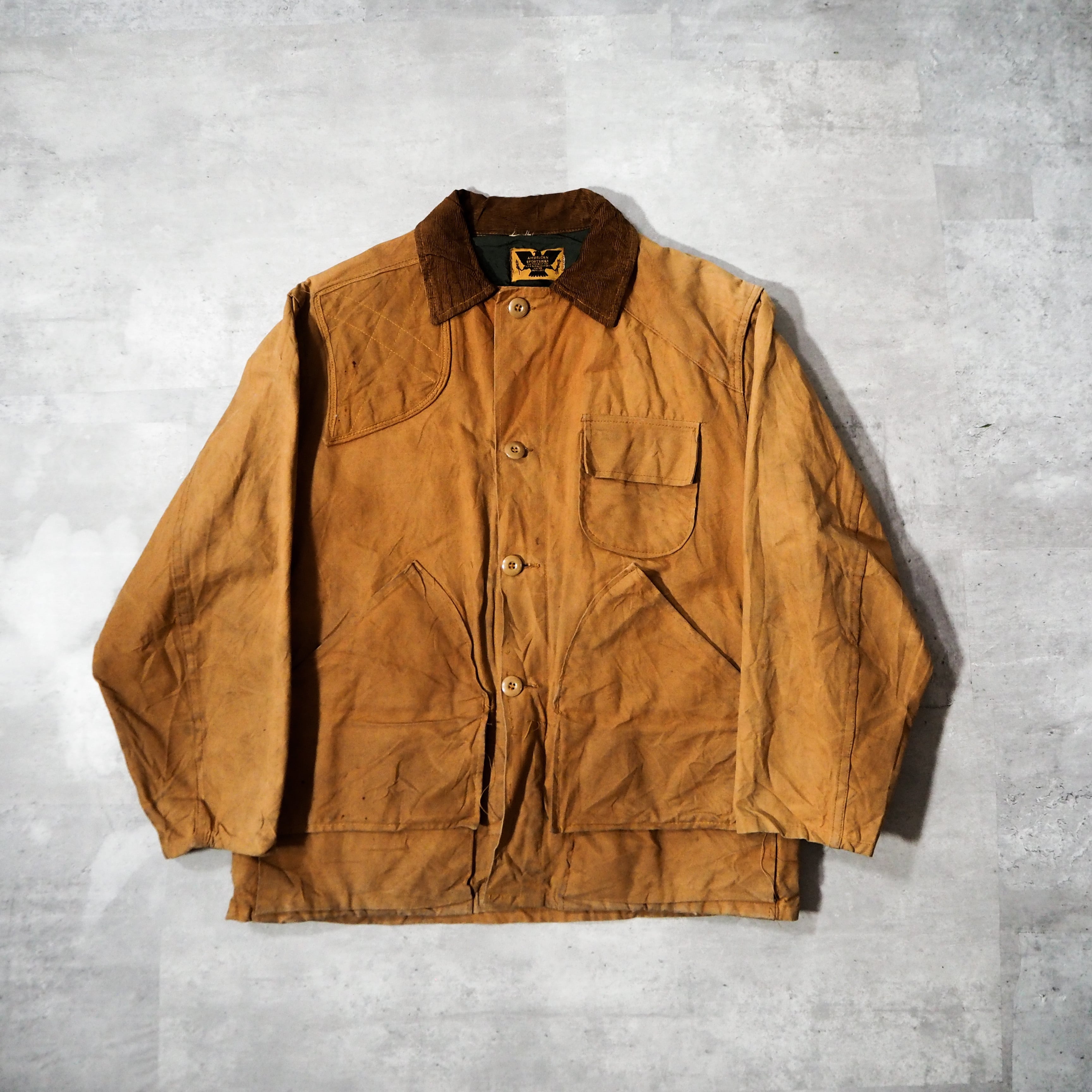 70s “American Sportsman” duck cloth hunting jacket 70年代 ...