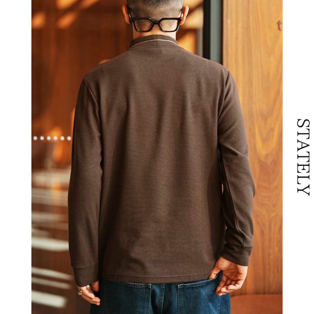 Urban Mockneck ストレッチトップス/5color_T77・画像10