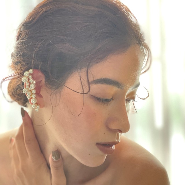 LELET NY/MATTAR PEARL EAR CUFF (マターパールイヤーカフ)