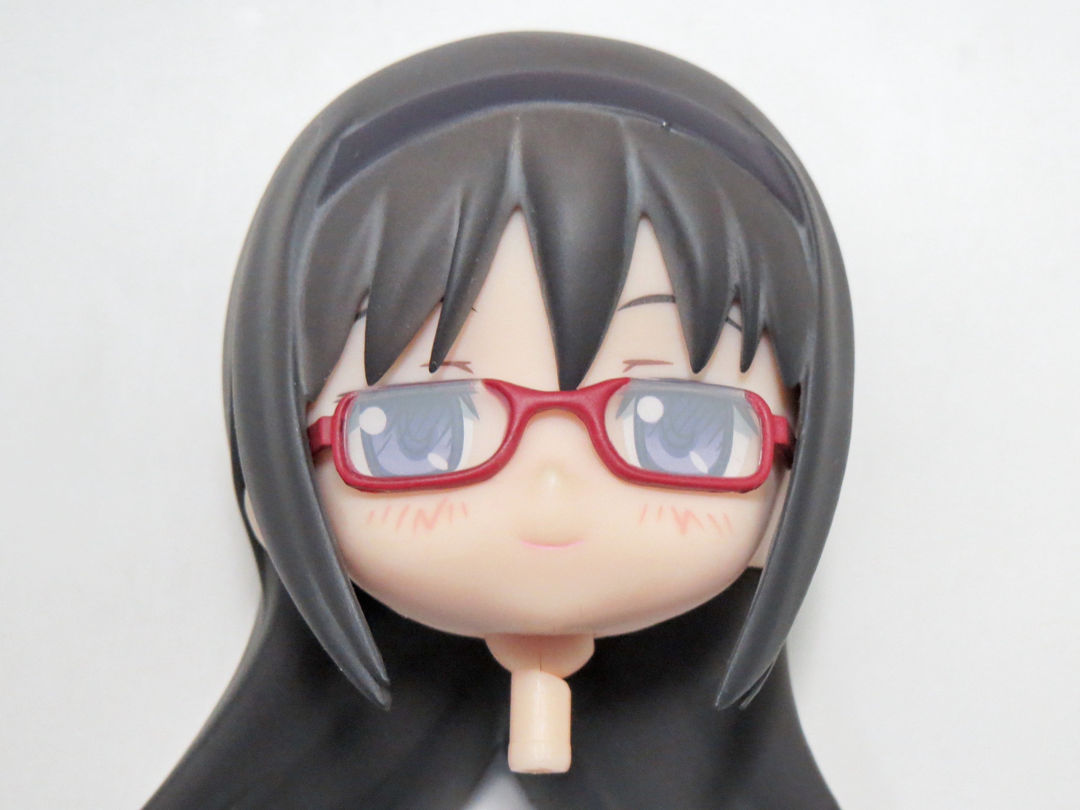 再入荷【208】 暁美ほむら 制服Ver. 顔パーツ ほほえみ顔