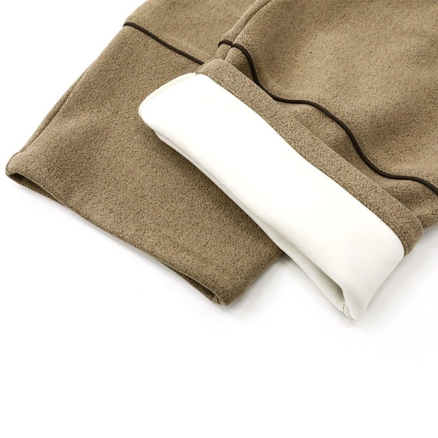 Piping wide leg pants A00108