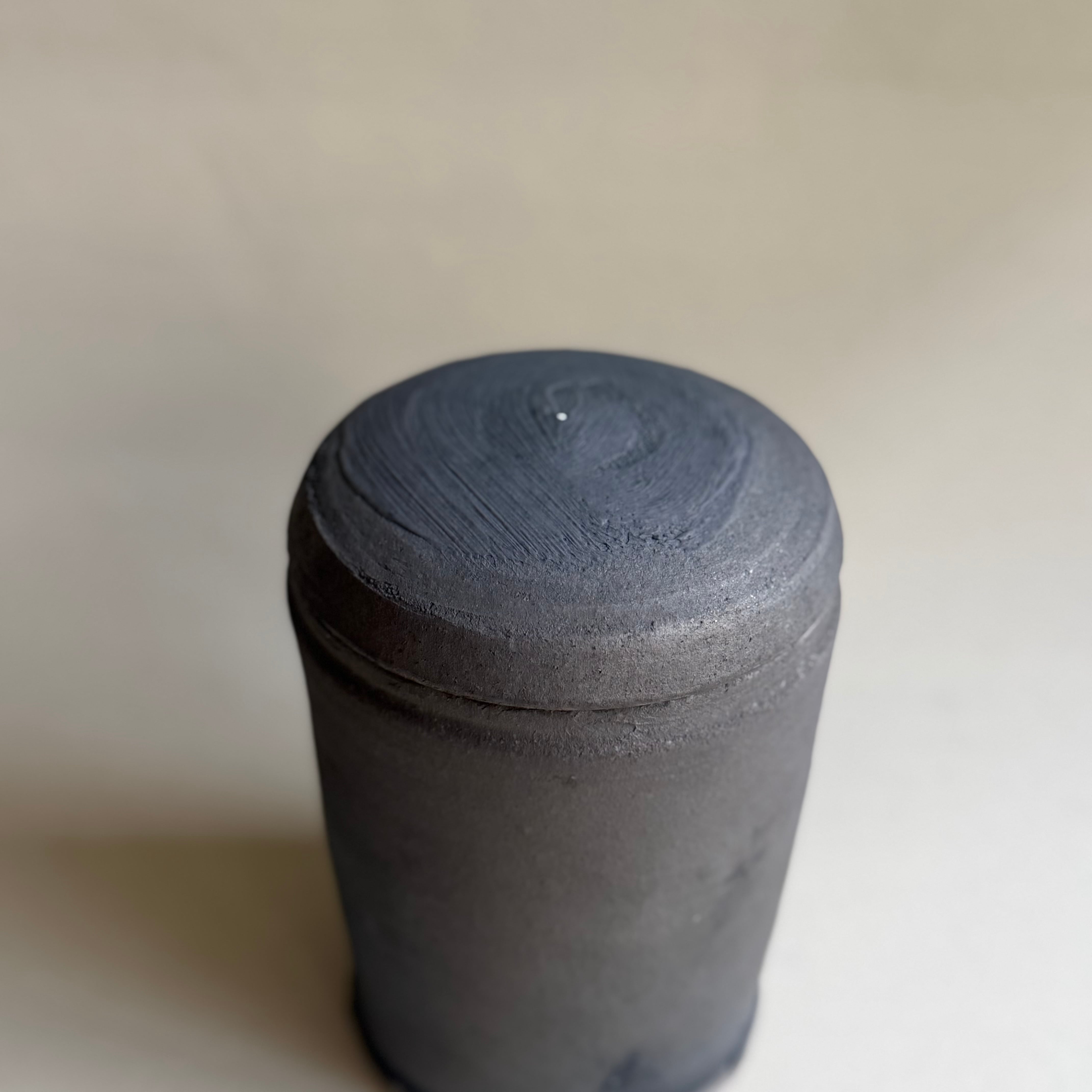 清水善行 須恵珈琲壺 | gallery 一白