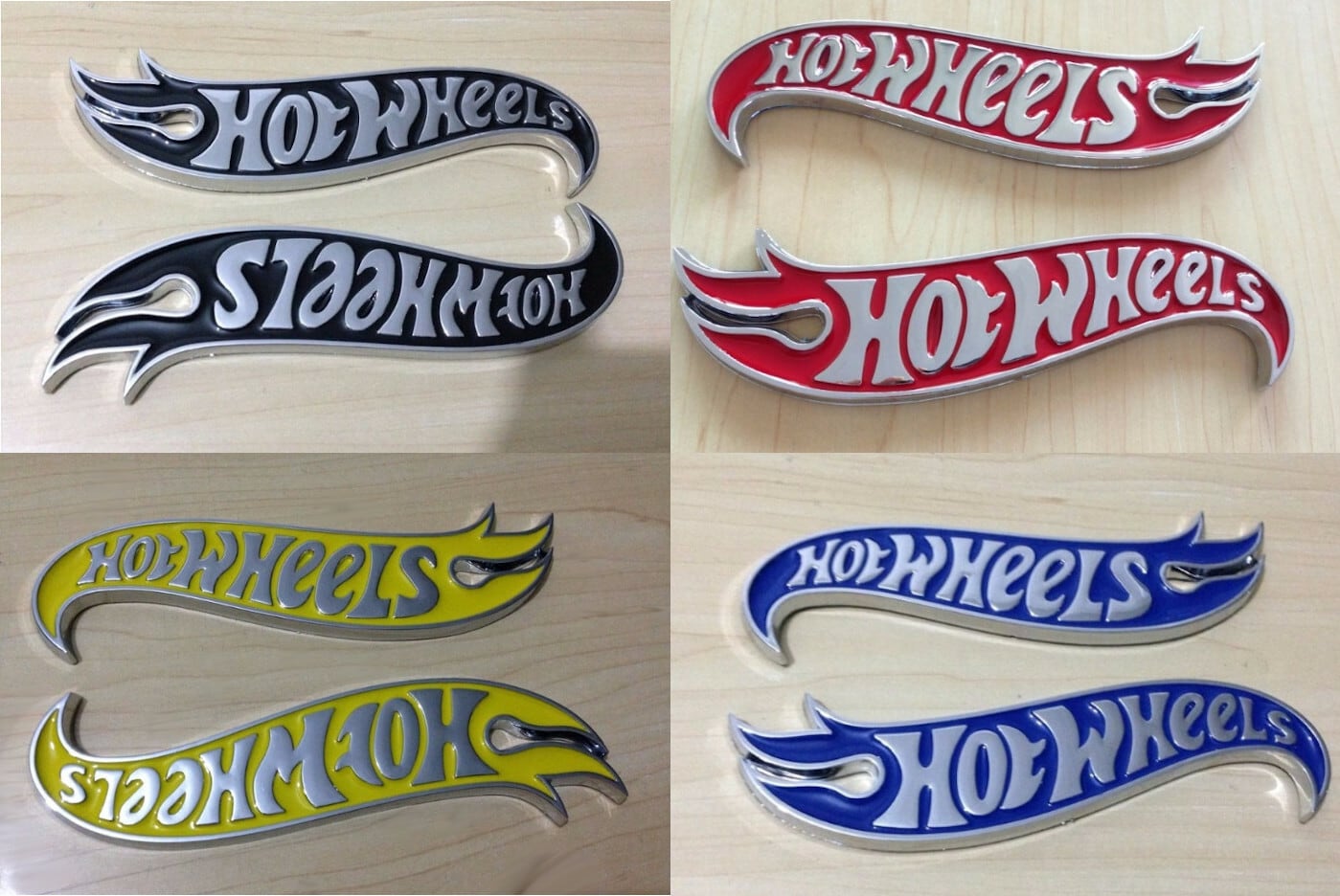 専用出品 Hot Wheels エンブレム シルバー ホットウィール レッド 海外並行輸入正規品 Wheels