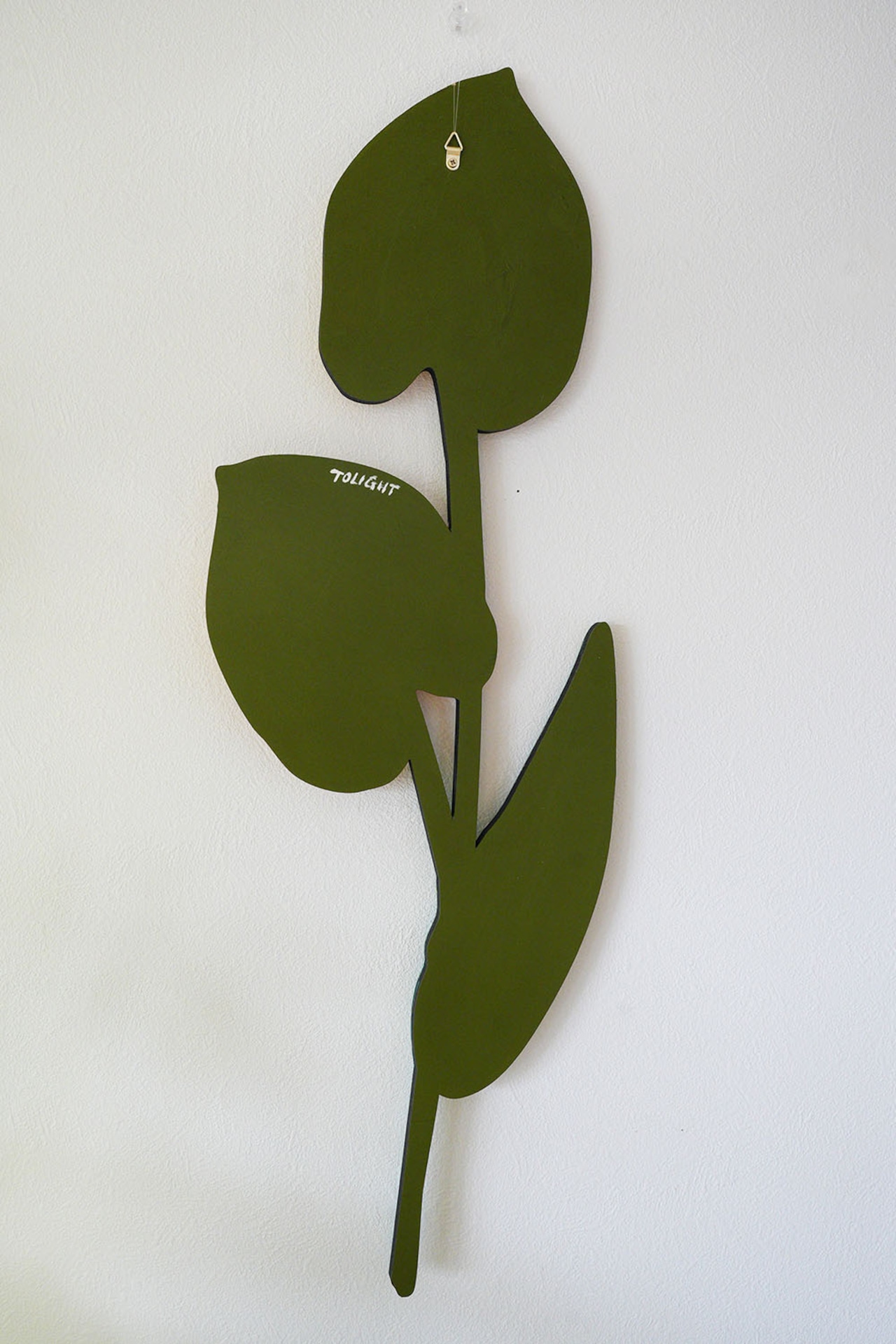 flower art panel M pink anthurium