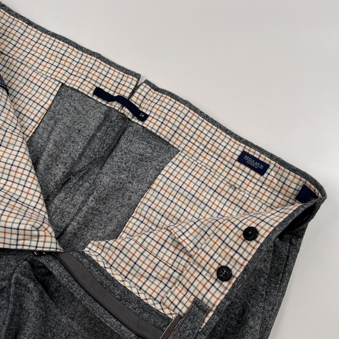 INCOTEX インコテックス スラックスパンツ サイズ 54 /大きいサイズ/ウール&コットン