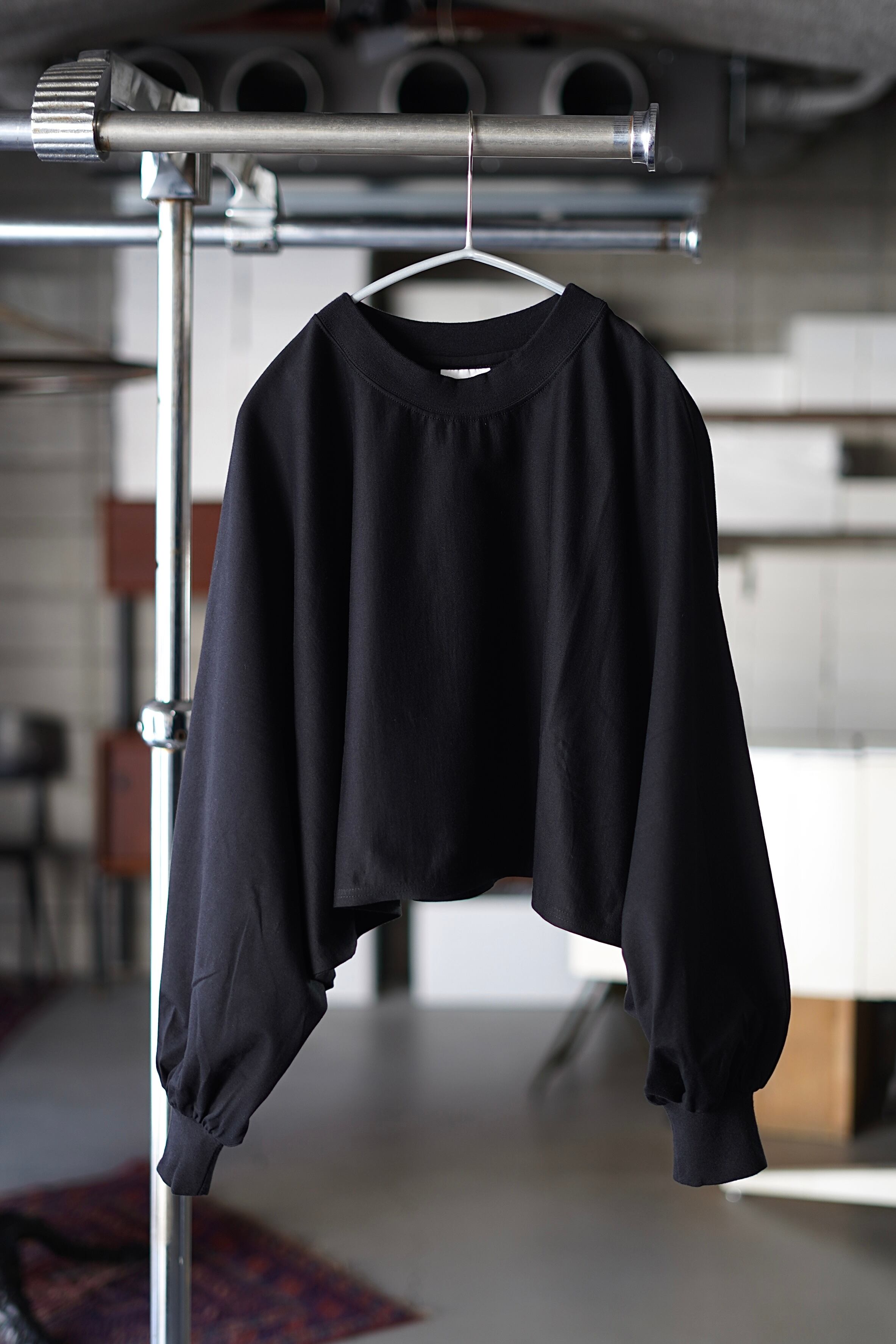 HYKE  LONG-SLV TEE PONCHO ハイク