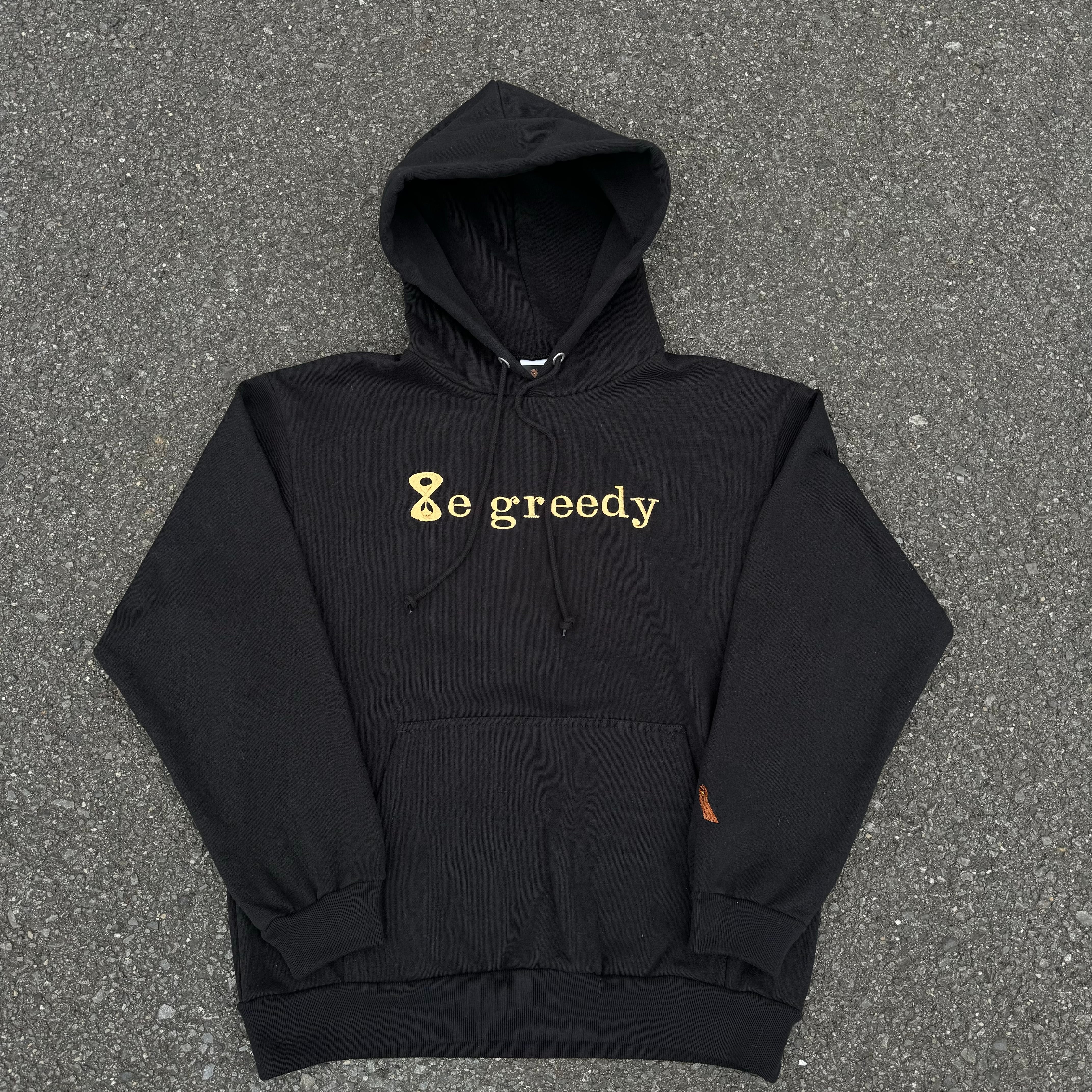 k*様 新品未使用 Sサイズ8egreedy Tシャツ 8e greedy 完売品 S size 8e greedy グラフィックTシャツ 黒