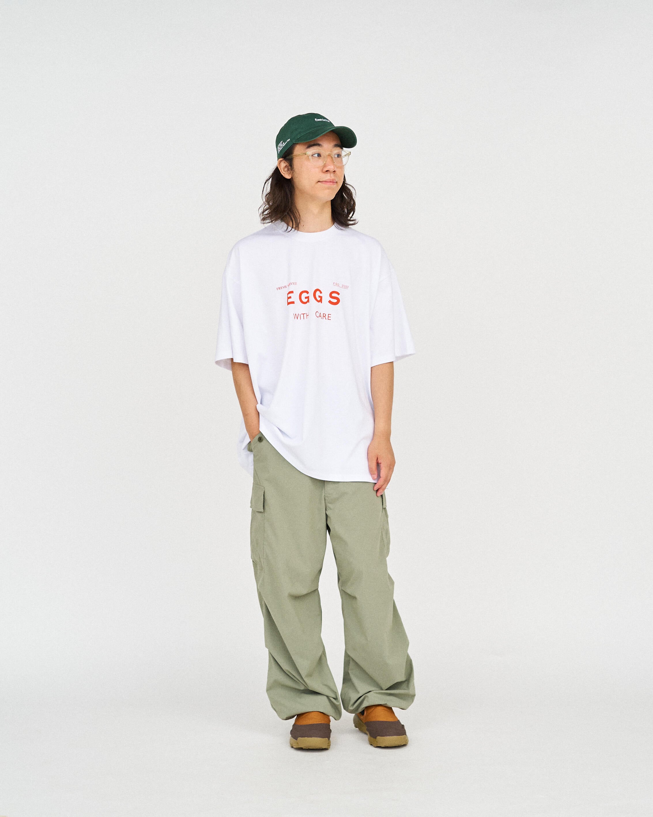 FreshService｜MICRO TYPEWRITER CARGO PANTS | 眠家オンラインストア