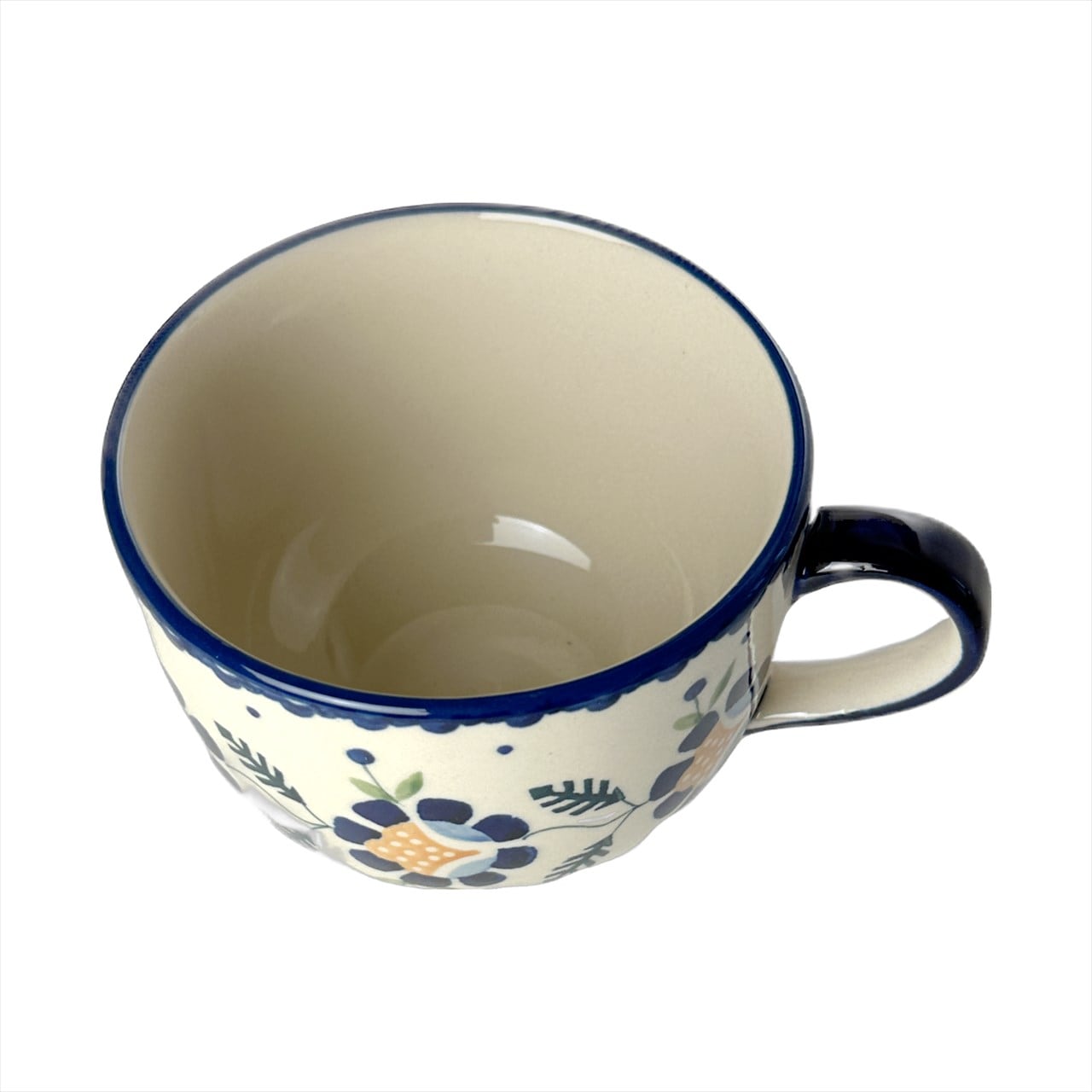 ポーリッシュポタリー カフェオレボウル カフェラテ F44-RU | PAYSAGE