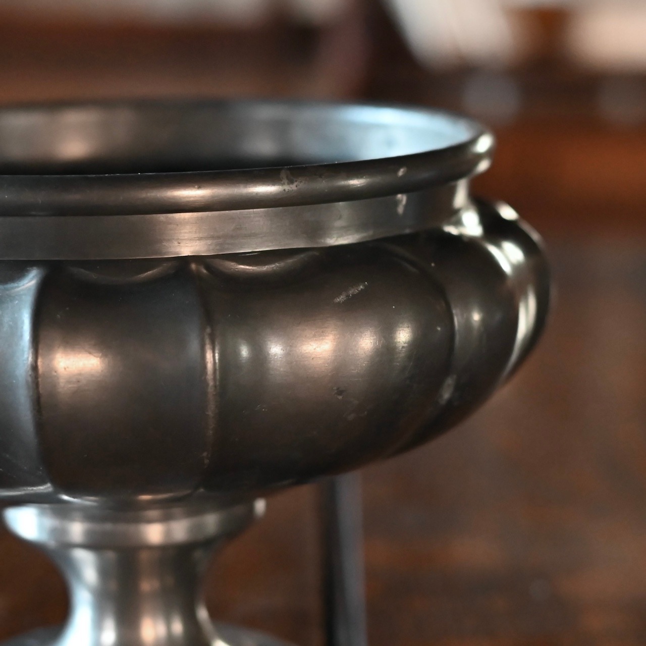 Pewter Bowl / ピューター ボウル〈 器・エタン・花器・店舗什器・食器・アンティーク・ヴィンテージ 〉113994