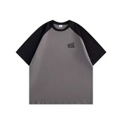 ラグランスリーブ刺繍ロゴTシャツ A4164