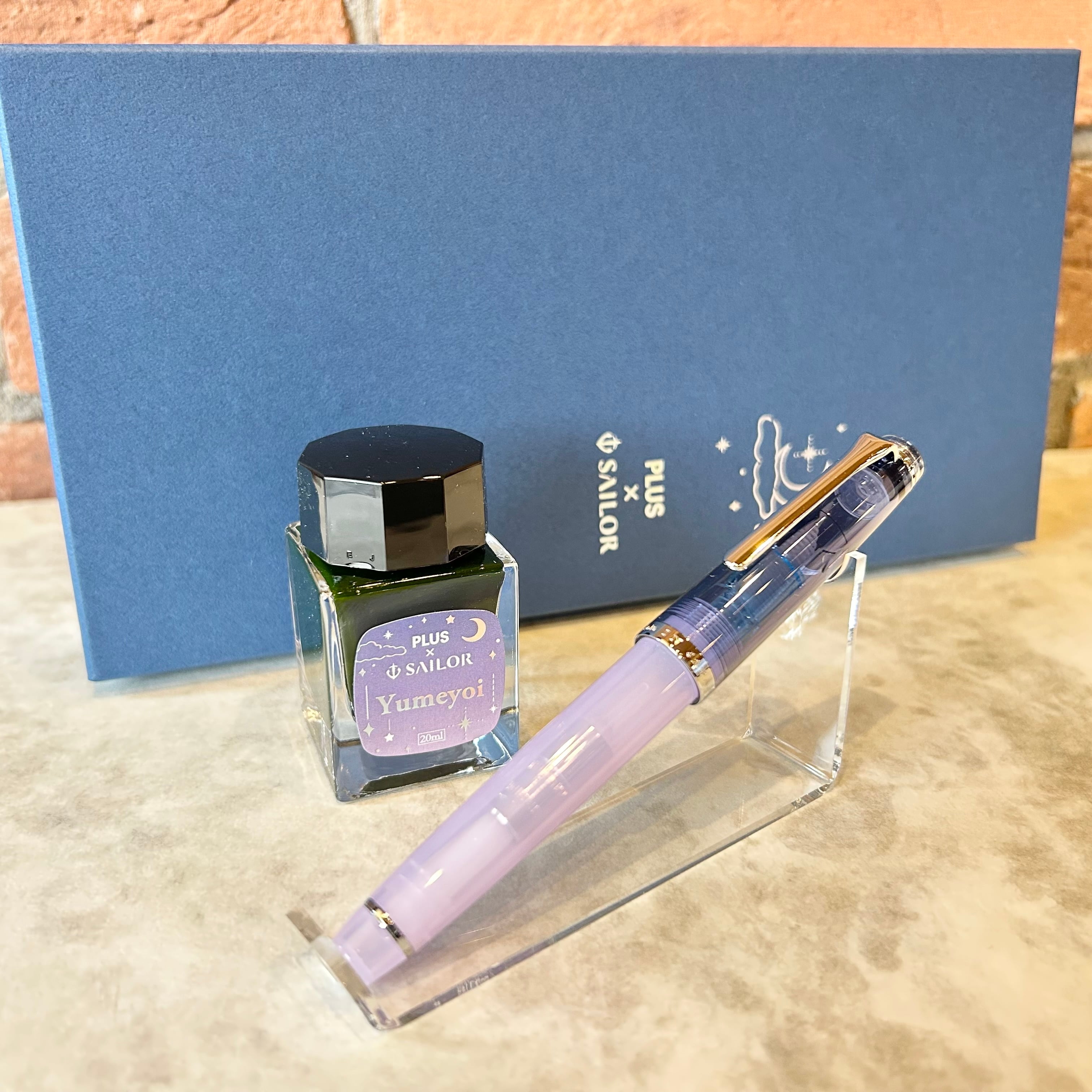 数量限定品】SAILOR×カ.クリエ「夢宵」セット／レクル万年筆／ 字幅MF