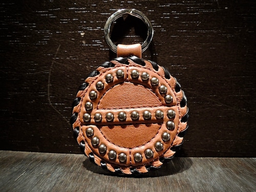 SATANTA サタンタ [S] LOGO STUDS KEY CHAIN SY-003 Shop別注品