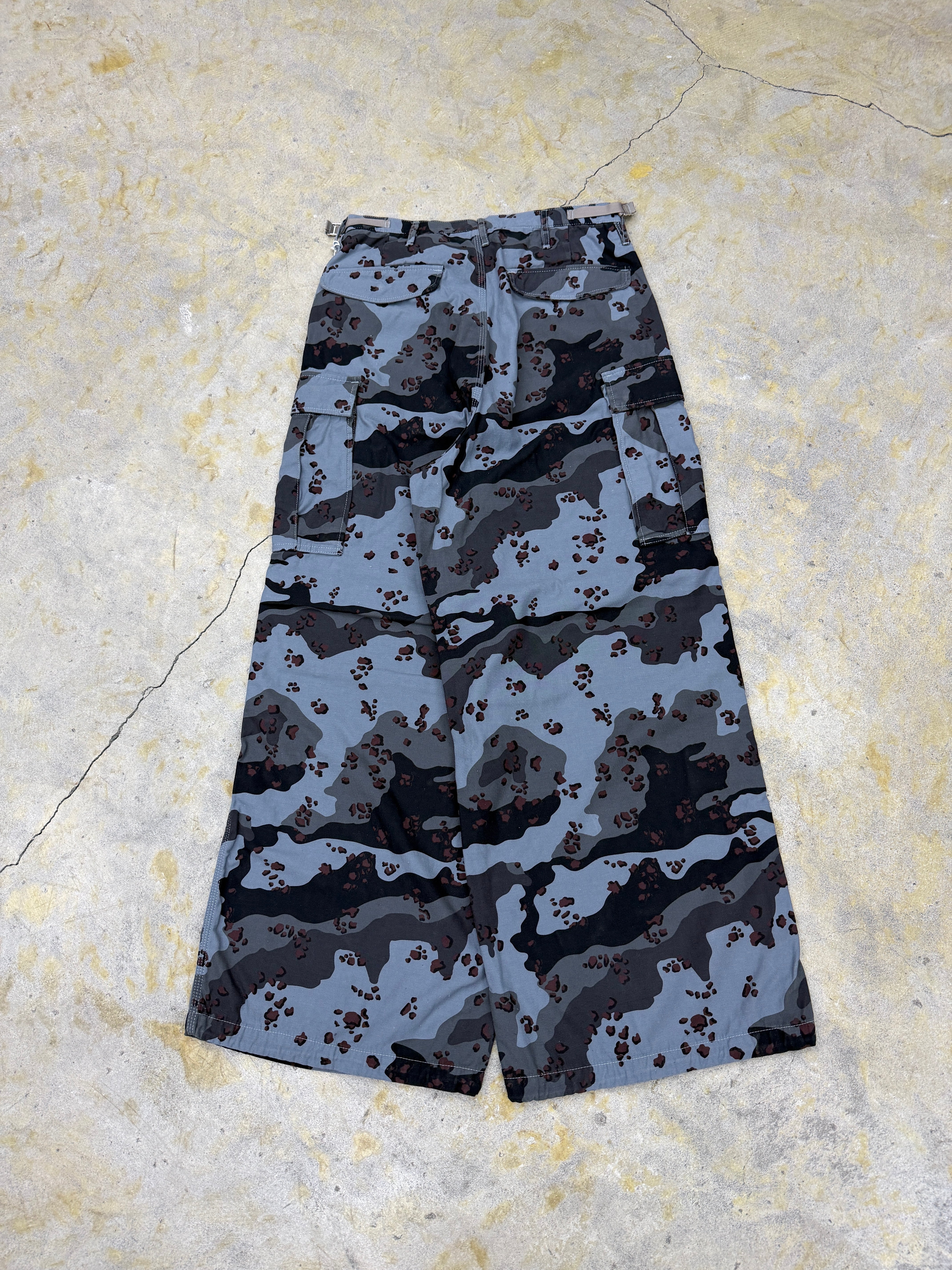 SUGARHILL | CHOCOCHIP CAMO CARGO PANTS | BLUE CAMO | HOWDAY